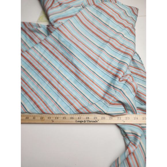 Unique Vintage Jumpsuit Womens 3X Striped beachy Wide leg funky cropped Summer - Picture 9 of 13